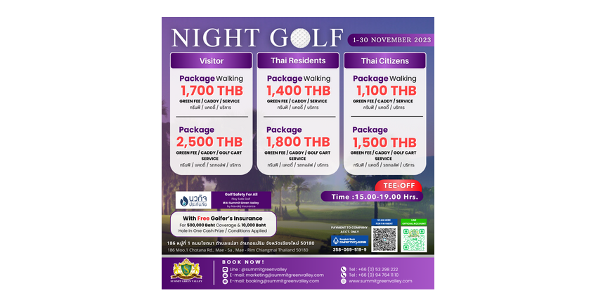 Night Golf 1 - 30 November 2023